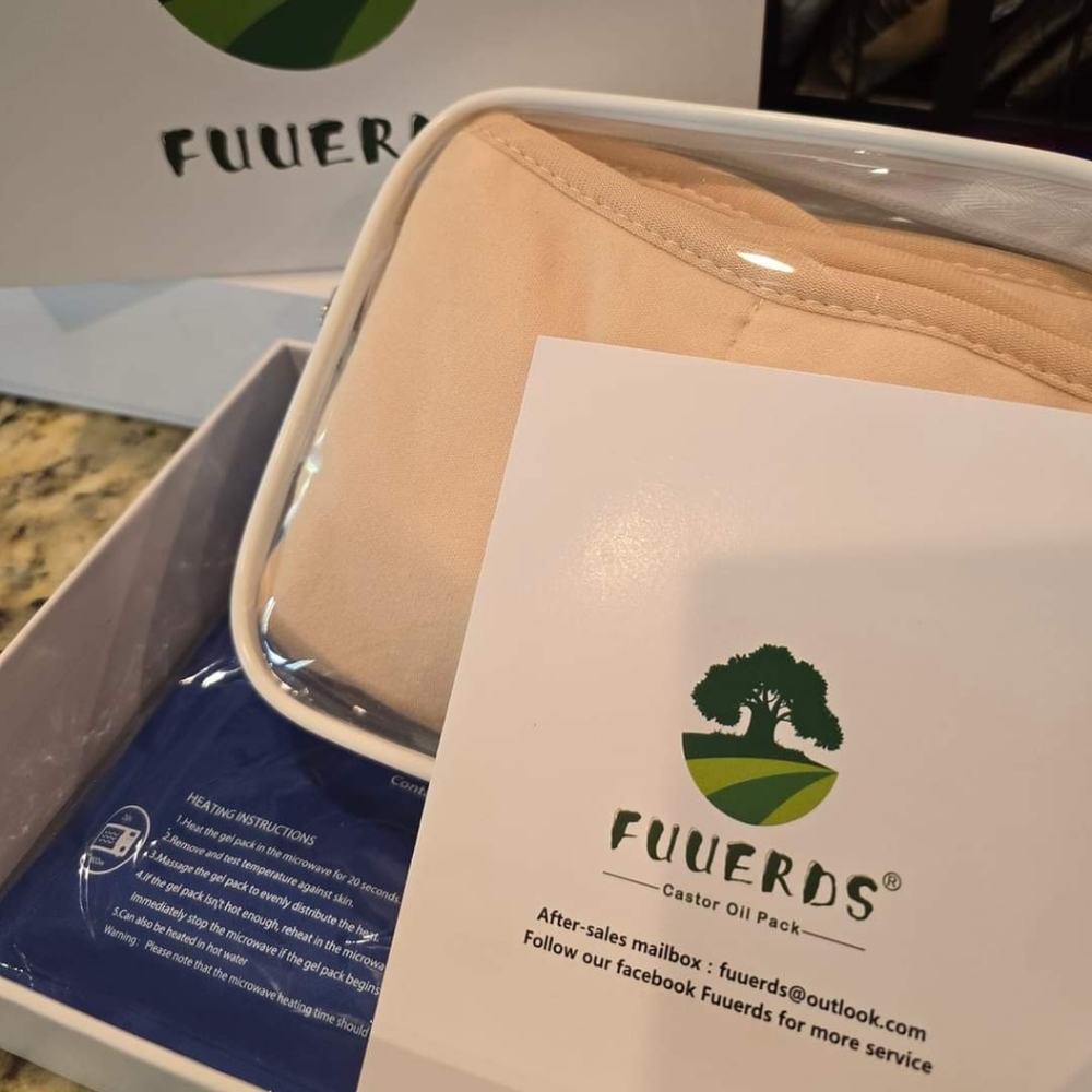 Fuuerds Castor oil hot/cold pack